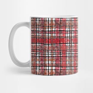 Comfy Plaid (reds) Mug